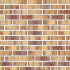 Клинкерная плитка для фасада Rainbow brick (HF15)  71x240x10 NF
