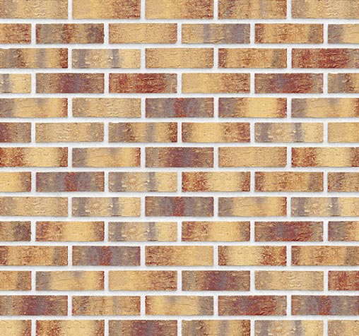 Клинкерная плитка для фасада Rainbow brick (HF15)  71x240x10 NF